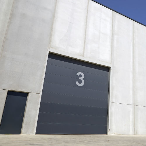 Sektionaltor - PUERTAS FERROFLEX SL - galvanisiertem Stahl / Klasse 3 / für die Lebensmittelindustrie