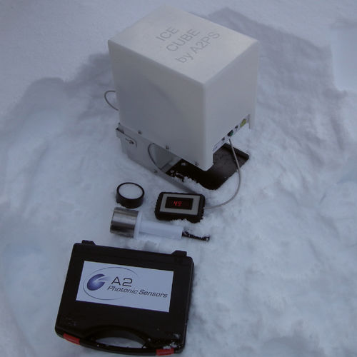Messgerät / spezifische Oberfläche von Schnee - IceCube - A2 Photonic Sensors - der spezifischen Oberfläche / SSA / Laser
