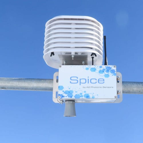 Schneehöhensensor - Spice W - A2 Photonic Sensors - Ultraschall / LoRaWAN / kabellos