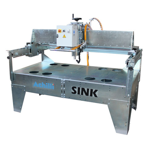 Bohrzentrum für Stein - SINK - Achilli s.r.l. - elektrisch / kompakt / variable Drehzahl