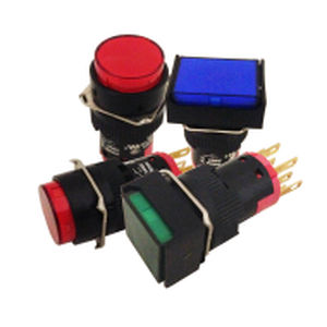 Pilzkopf-Drucktaster - 40 series - Werner Electric GmbH - IP65 / kompakt / LED-beleuchtet