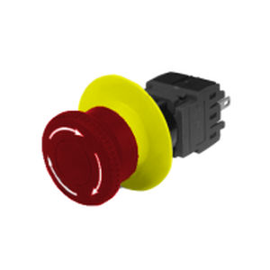 Pilzkopf-Drucktaster - 41 series - Werner Electric GmbH - Notausschalter / rund / elektromechanisch