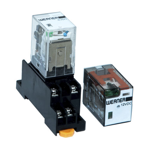 Elektromechanisches Relais / DC - 21 series - Werner Electric GmbH - AC / 2NO/NF / 3NO/NF