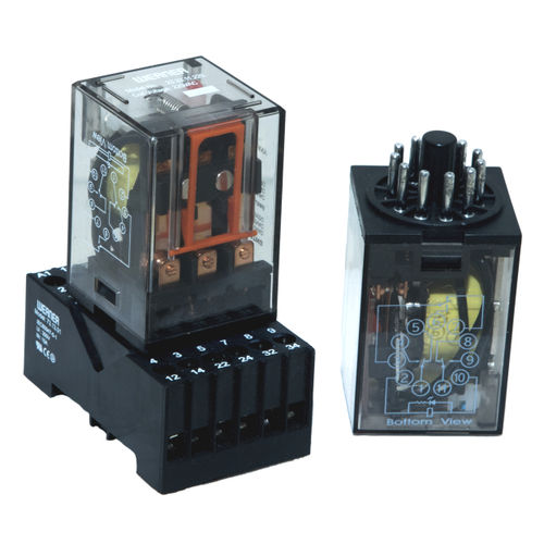 Elektromechanisches Relais / DC - 23 series - Werner Electric GmbH - AC / 2NO/NF / 1NO/NF