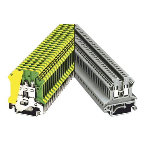 Klemmenblock auf DIN-Schiene - 78 series - Werner Electric GmbH - Schraubanschluss / Durchführung / Erdung