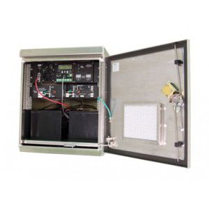 Wandmontiertes Gehäuse - TE27-2218 - Alpha Technologies GmbH - rechteckig / Aluminium / Edelstahl