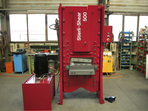 Hydraulische Biegemaschine - Stierli-Bieger AG - für Blech / automatisch / Schneid