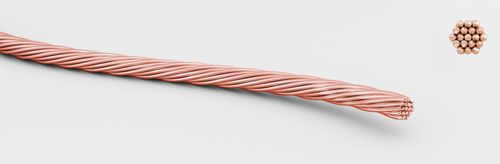 Isolierter Leitungsdraht - 40001410 - MediKabel GmbH - Kupfer / PVC / Einzelader