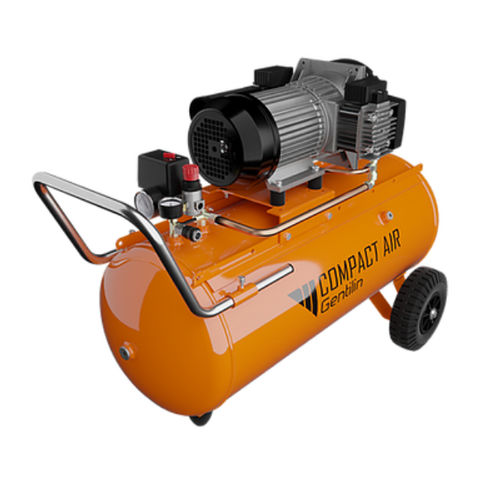 Kolbenkompressor - CK330/100 - GENTILIN SRL - Luft / mit Elektromotor / auf Rollen