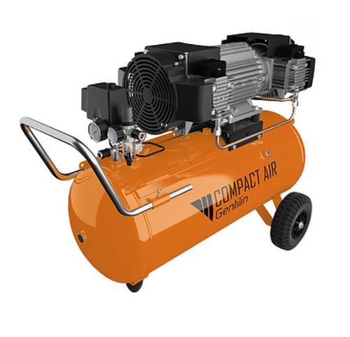 Kolbenkompressor - EK660/100 - GENTILIN SRL - Luft / mit Elektromotor / auf Rollen