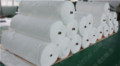 Polyester-Filtermedium - 1 - 200 µm - Guangzhou Longhuilong Filter Co., Ltd - Luft / Vlies