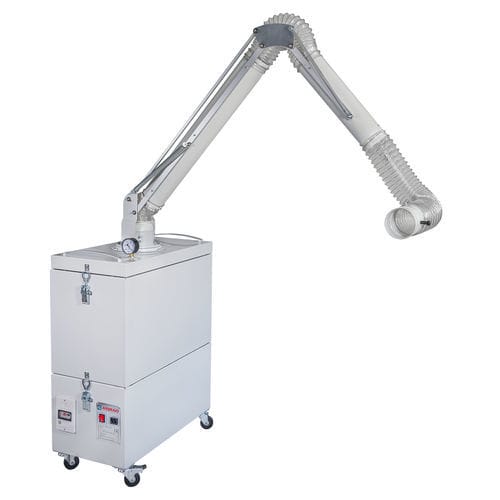 Aerosolnebelabscheider - MU series - Airbravo Srl - Filtermedien / mit Absaugarm / für zahnärztliche Anwendungen