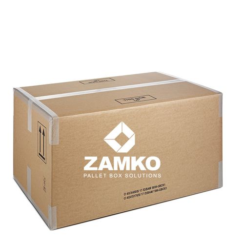 Karton-Palettenbox - KUN.d60 - ZAMKO - Transport / UN-homologiert