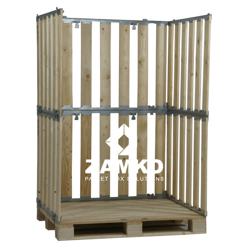Holzpalettenbox - MPB.e140.A - ZAMKO - zum Lagern