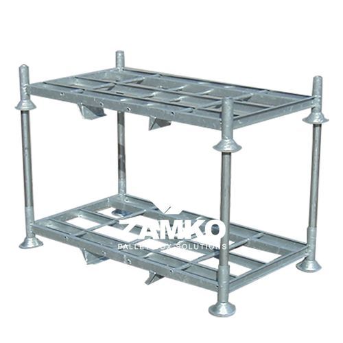 Stahl-Palettenbox - SMN.r01 - ZAMKO - stapelbar / wiederverwendbar