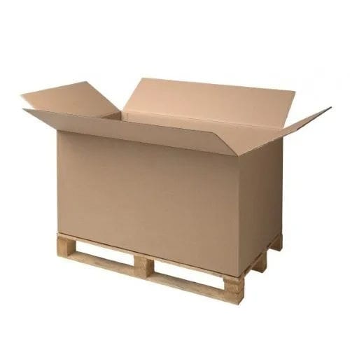 Karton-Palettenbox - FEFCO 0201 – (KA1208.800) - ZAMKO - Lager / Industrie / für Paletten