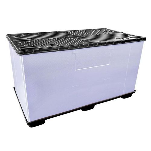 Polypropylen-Palettenbox - P1811.900.300 - ZAMKO - HDPE / Transport / für Materialumschlag