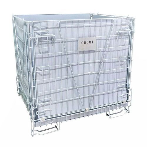 Maschendraht-Palettenbox - S1210.1174.P - ZAMKO - Transport / für Materialumschlag / Lager