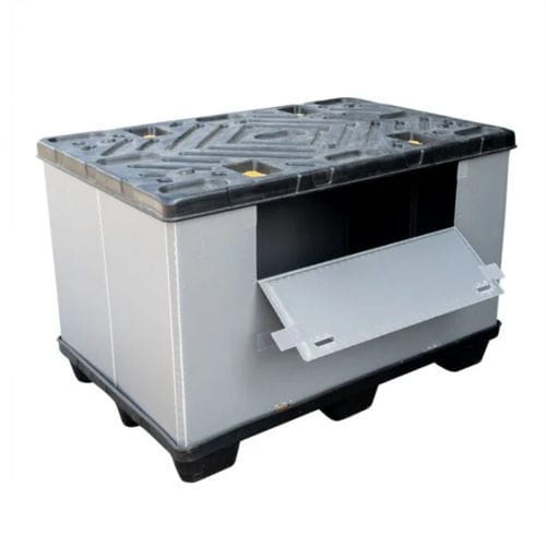 Polypropylen-Palettenbox - P1110.900.300 - ZAMKO - HDPE / Transport / für Materialumschlag