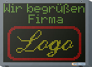 Punktmatrix-Display - WIBOND Informationssysteme GmbH - Grafik / Information / RS-232
