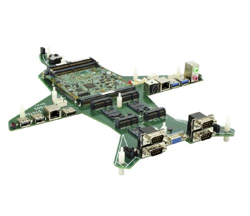 Computer-on-Modul / VGA - ST002-carrier board - LEX COMPUTECH - HDMI / Mini-PCIe / USB 2.0
