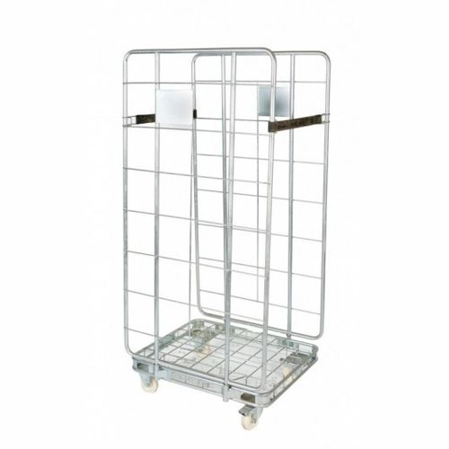 Mehrzweck-Rollcontainer - SAS DUPLEIX - Drahtgewebe / 2-Flügel / modular