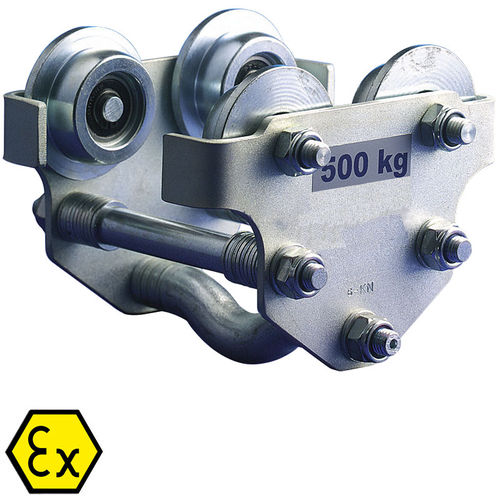 Laufkatze für Hebezeug / ATEX - HD3N - PLANETA-Hebetechnik GmbH - manuell