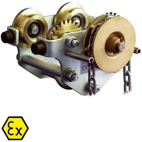 Laufkatze für Hebezeug / ATEX - HD3N-G-EX - PLANETA-Hebetechnik GmbH - manuell