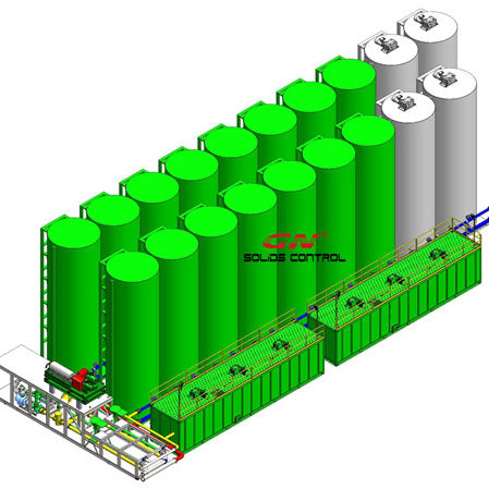 Behälter für Schlamm - GN Solids Control - rechteckig / vertikal / horizontal