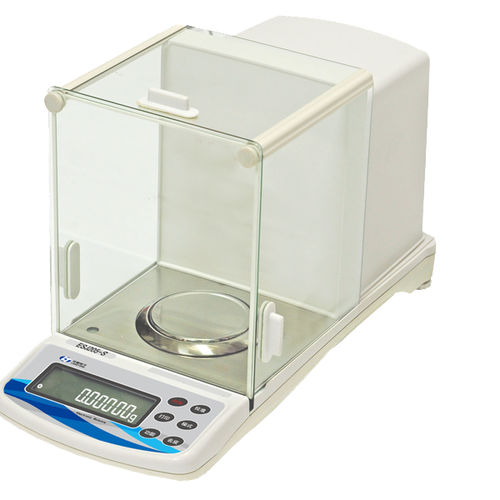 Analytische Waage - ESJ208-S - U-Therm International (H.K.) Limited - Labor / mit LCD-Display / Edelstahl