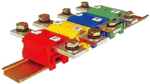 Stromschienen-Klemmenblock - Elmex Controls Pvt. Ltd. - Schraubanschluss