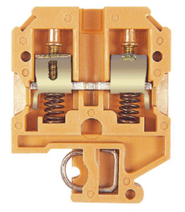 Klemmenblock auf DIN-Schiene - Elmex Controls Pvt. Ltd. - Federdruck
