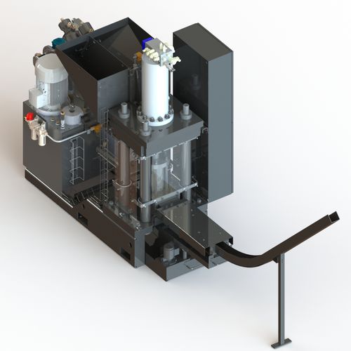 Brikettpresse für Späne - PM2 - SFH - für cylindrische Briketts
