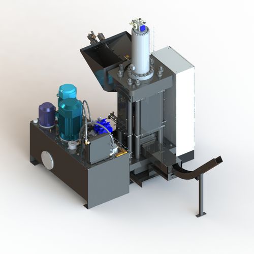 Schrottmüllpresse - PM3 - SFH - Metall / für Späne / für Kunststoff