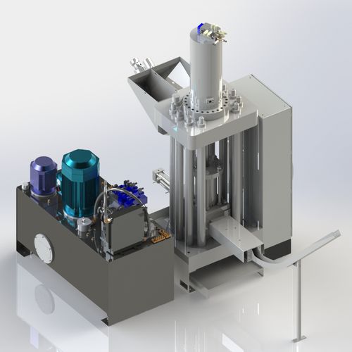 Metallspäne-Brikettpresse - PM3 - SFH - für cylindrische Briketts