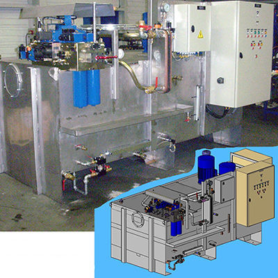 Hydraulikaggregat mit Elektromotor - SFH - mit Verbrennungsmotor / Pneumatik / mit Hydraulikmotor