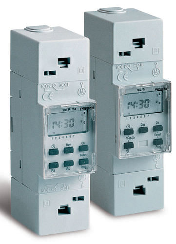 Digitaler Zeitschalter - 1IO 0080 - PERRY ELECTRIC - für DIN-Schiene