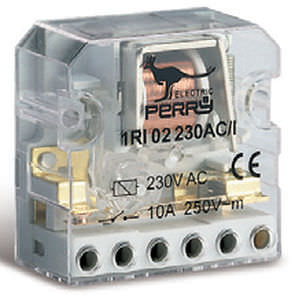 Elektromechanisches Relais / AC - PERRY ELECTRIC - für Schalttafelmontage / Leistung / sequentiell