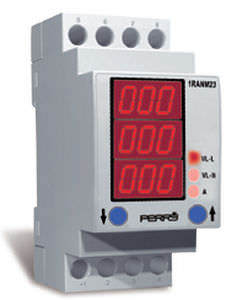 Digitales Multimeter - PERRY ELECTRIC - für DIN-Schiene / Industrie