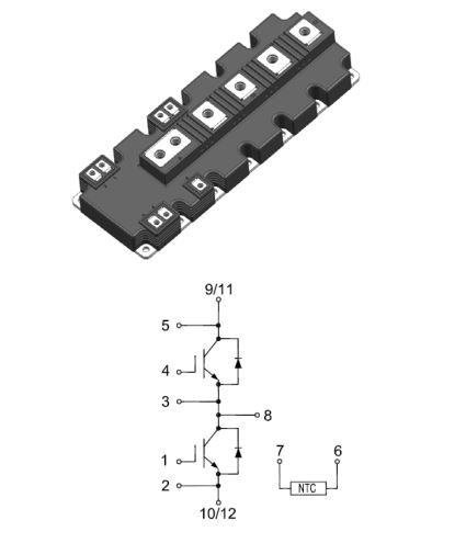 IGBT-Transistormodul - RT1000HF170P3H - Rongtech Industry (Shanghai) Inc.,
