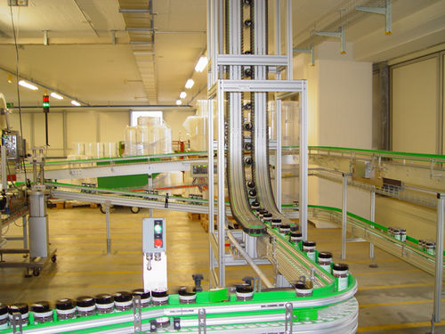 Kettenförderer - Bat - M.H. Material Handling S.p.A - Klemm / vertikal / Transport