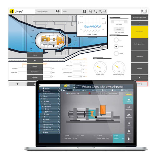 Entwicklungssoftware - atvise  - 4neXt - Management / Schnittstellen / Visualisierung