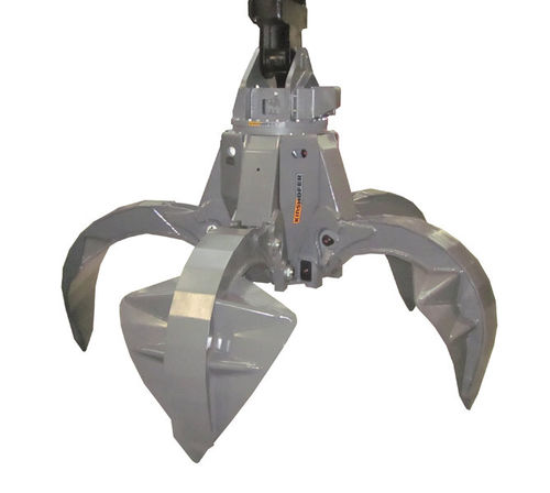 Mehrschalengreifer - P40VHD - KINSHOFER - mechanischer Zweiseil / für Bagger