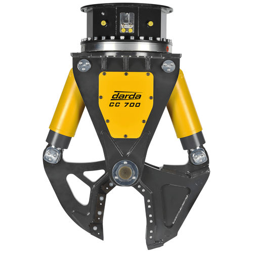 Hydraulischer Abbruchschere - CC700 S - Darda GmbH - Rotation / für Baumaschinen / kontrolliert
