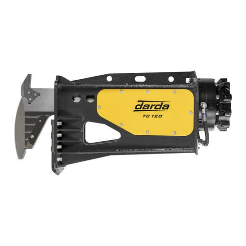 Hydraulischer Abbruchschere - TC120 - Darda GmbH - Rotation / für Baumaschinen