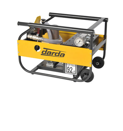 Hydraulikaggregat mit Elektromotor - AP2 - Darda GmbH - Pneumatik / Hochdruck / für Baustellen