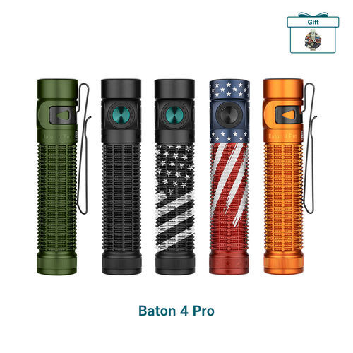 LED-Taschenlampe - Baton 4 Pro EDC - Olight technology co.,ltd - wiederaufladbar / leicht / mit Batterie