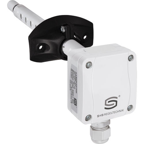 Kanalmontierter Feuchte- und Temperatursensor - KFTF-U - S+S Regeltechnik - relativ / digital / 4-20 mA