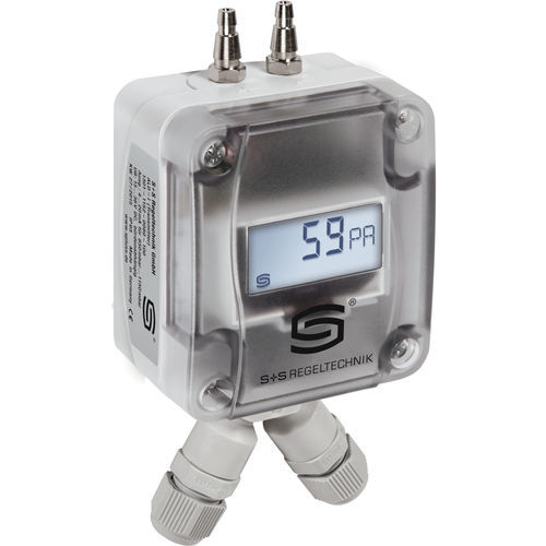 Differenzdruckaufnehmer - PREMASGARD 1211-M LCD - S+S Regeltechnik - atmosphärisch / piezoresistiv / analog