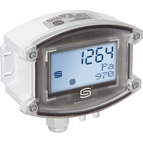 Differenzdruckaufnehmer - PREMASREG 7111-UW LCD - S+S Regeltechnik - piezoresistiv / 0-10 V / 3-Kabel